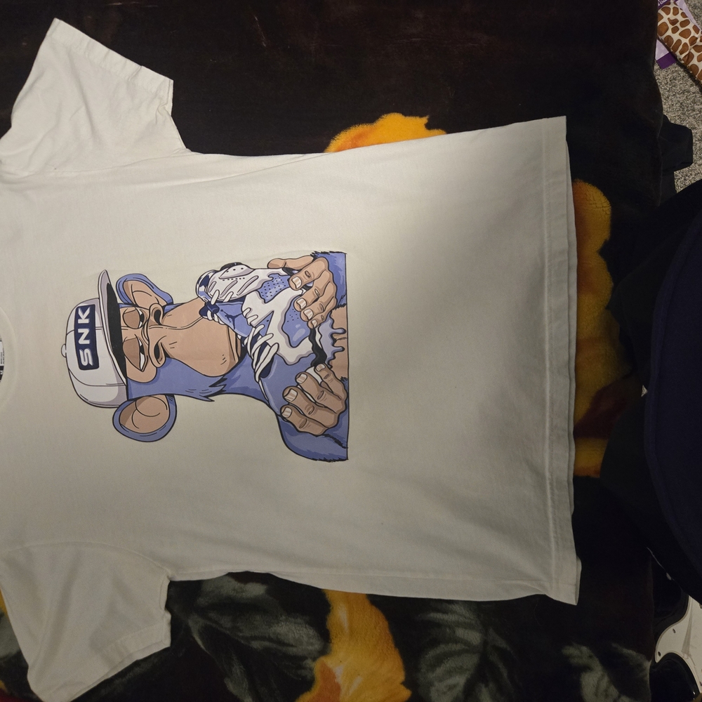 White Graphic Kids T-Shirt